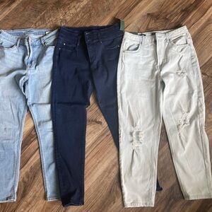 Women’s jeans lot size 8 Ann Taylor Old Navy Wild Fable